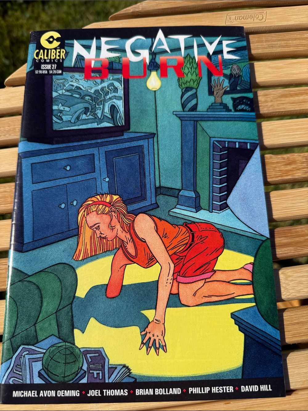 Negative Burn Comic issue 27 1995